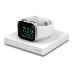   Belkin BOOST CHARGE PRO Portable Fast Charger for Apple Watch - White