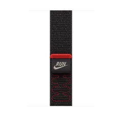 Apple Watch 46mm Loop:  Midnight Black Nike Sport Loop