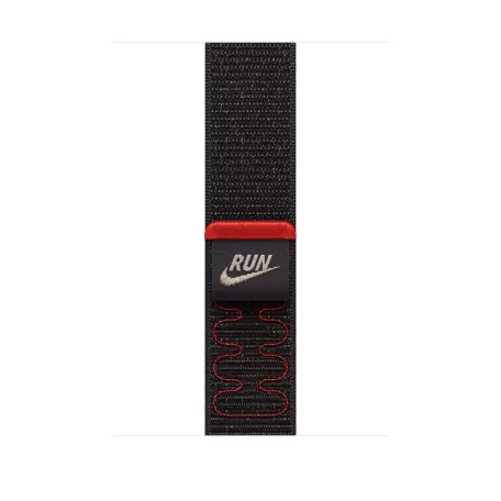 Apple Watch 46mm Loop:  Midnight Black Nike Sport Loop