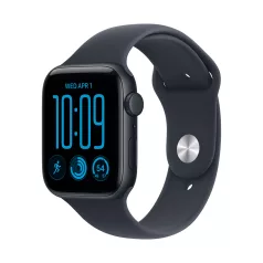   Apple Watch SE3 v2 GPS 44mm Midnight Aluminium Case with Navy Blue Sport Band - M/L
