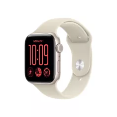   Apple Watch SE3 v2 Cellular 40mm Starlight Aluminium Case with Sand Sport Band - M/L