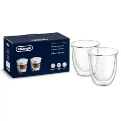 DLSC311 Cappuccino üvegpohár 2db-os, 270ml