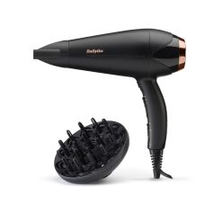   BaByliss D570DE Turbo Shine hajszárító 2200W, fekete-rose gold