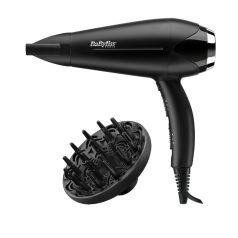   BaByliss D572DE Turbo Smooth hajszárító 2200W, fekete-ezüst