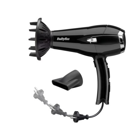BaByliss D374DE Cordkeeper hajszárító 2000W, fekete