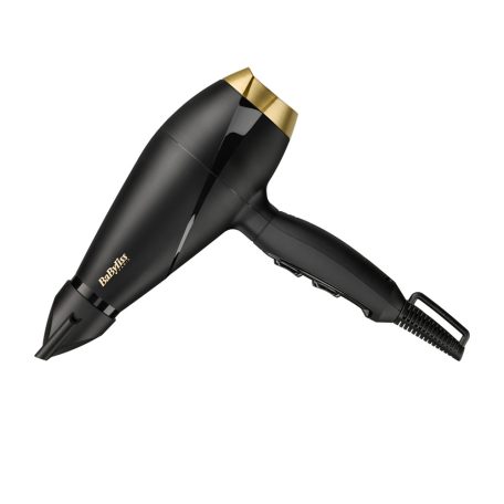 BaByliss 6704E Power Pro hajszárító, AC motor, 2000W, fekete-arany