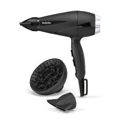   BaByliss 6710DE Style Pro Ionos hajszárító, AC motor, 2100W, fekete-ezüst