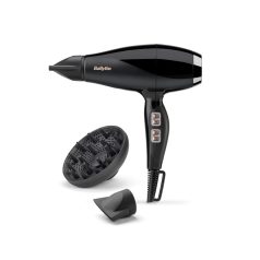   Babyliss 6716DE Air Power Pro Ionos hajszárító, AC motor, 2300W, fekete-sötétezüst