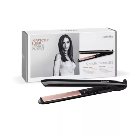 BaByliss ST298E Smooth Control Quartz-kerámialapos hajvasaló, fekete
