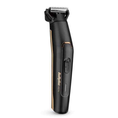 BaByliss MT860E Carbon Titanium 11az1-ben, arc- és testszőrtelenítő készlet, fekete-bronz