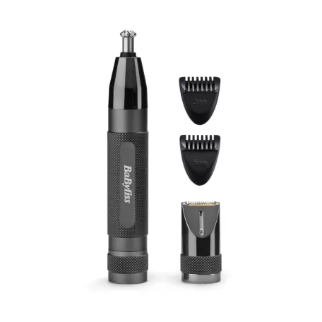 BaByliss E111E Super X-Metal Series Orr- és fülszőrzetnyíró szemöldök trimmerrel, fekete