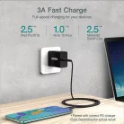 Choetech XCC-1003 PD60W USB-C to USB-C Cable, 1,2m