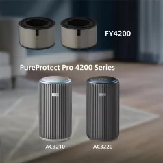   NanoProtect 4200 FY4200/30 2 az 1-ben Hepa és aktív szénszűrő