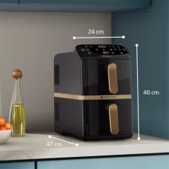Airfryer 4000 DualStack NA462/70 forrólevegős sütő