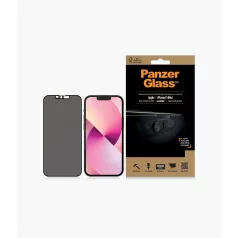   PanzerGlass Apple iPhone 13 mini Case Friendly Camslider Privacy AB, Black