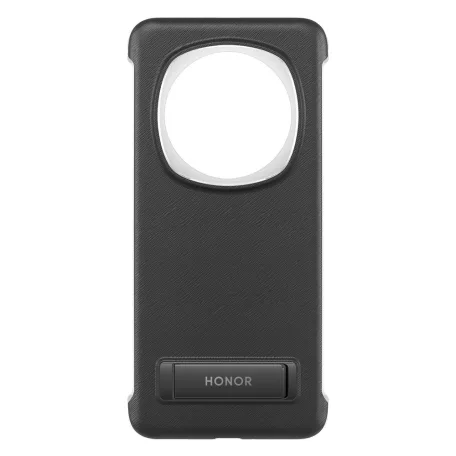Magic 6 Pro PU Bracket Case Black