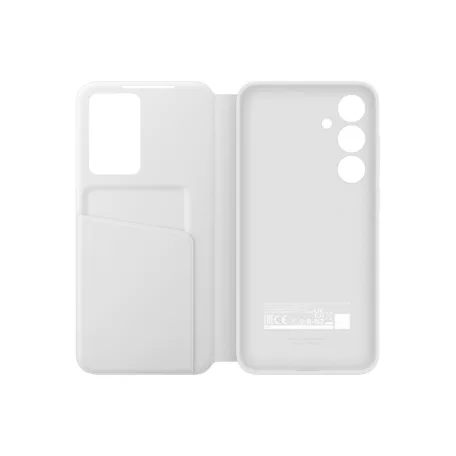 S24 FE Smart View Wallet Case, White