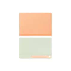 Tab S10 FE+ Smart Book Cover Case, Orange