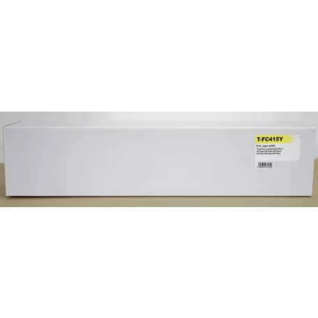 Utángyártott  TOSHIBA e2515AC Toner Yellow TFC415EY 33.600 oldal kapacitás WHITE BOX