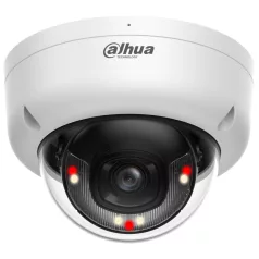   Dahua IPC-HDBW1439E1-A-IL-0280B-S6 4MP, Entry, 2,8mm, IR/LED 30m, FullColor, IK08, Hibrid megvilágítású IP dóm kamera
