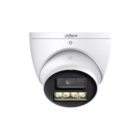 Dahua HAC-HDW1500T-IL-A-0280B-S3-DIP 5MP, Lite, 2,8mm, IR/Láthatófény 40m, 4in1, Smart Hibrid megvilágítású analóg turret kamera