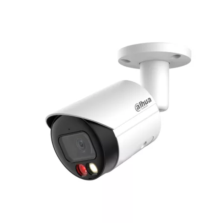 DAHUA IPC-HFW2449S-S-IL-0280B kültéri, 4MP, WizSense, fix 2,8mm, IR/Láthatófény 30m, FullColor, Hibrid megvilágítású IP csőkamera