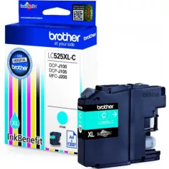   Brother LC525XLC Tintapatron Cyan 12,8 ml 1.300 oldal kapacitás