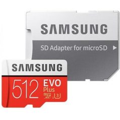 SAMSUNG micro SD 512GB Class10, R100/W100