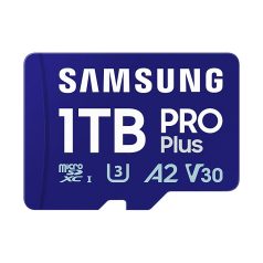 SAMSUNG SD kártya, 1TB, PRO PLUS, Blue Wave