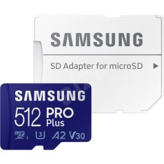 SAMSUNG SD kártya PRO PLUS 512GB (Blue Wave)