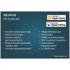 Epson EB-FH18 3LCD 4100Lumen / Full HD projektor