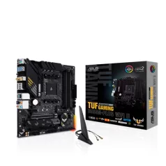   Asus Alaplap - AMD TUF GAMING B550M-PLUS WIFI II AM4 (B550, 4xDDR4 4866MHz, 4xSATA3, 2x M.2, Raid, HDMI/DP)