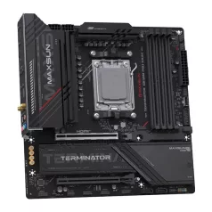   Maxsun Alaplap - AMD MS-TERMINATOR B850M PRO DARK WIFI AM5 (B850, mATX, 4xDDR5 8000MHz, 2xSATA3, 3xM.2, HDMI, DP)