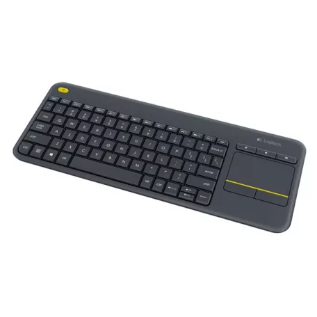 Logitech Billentyűzet - K400 Plus (Vezeték nélküli, USB, Touchpad, magyar, fekete)