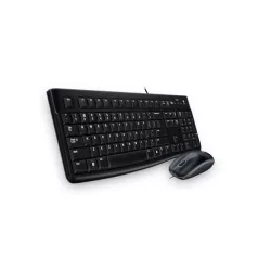   Logitech Billentyűzet/Egér Kit - MK120 (Vezetékes, USB, magyar, fekete)