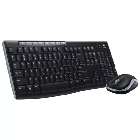 Logitech Billentyűzet/Egér Kit - MK270 (Vezeték nélküli, magyar, fekete)