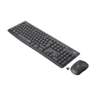 Logitech Billentyűzet/Egér Kit - MK295 (Vezeték nélküli, magyar, fekete)