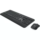 Logitech Billentyűzet/Egér Kit - MK540 (Vezeték nélküli, USB, magyar, fekete)