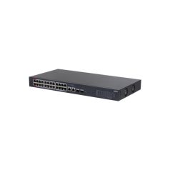   Dahua switch PoE mendzselhető - CS4226-24ET-240 (Cloud menedzsment; 24x 100Mbps at/af PoE; 2x 1Gbps; 2x 1Gbps SFP; 240W)