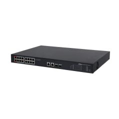   Dahua switch PoE - PFS3220-16GT-240 (16x 1Gbps at/af PoE + 2x 1Gbps + 2x SFP, 240W)