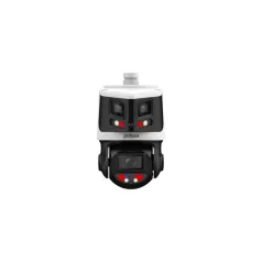   Dahua IP PT Speed dómkamera - SDT3E410-8P-MB-A-PV1 (8MP 4-40mm + 4MP 2,8mm; IR70+LED30m; H265+, IP66)