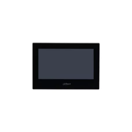 Dahua IP video kaputelefon - VTH2621G-WP (beltéri egység, WiFi, 7" touch screen, 1024x600, PoE, SD, I/O, H.265, fekete)