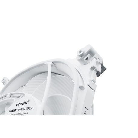 Be Quiet! Cooler 12cm - SILENT WINGS 4 White 120mm PWM (1600rpm, 18,9dB, fehér)