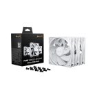 Be Quiet! Cooler 12cm - PURE WINGS 3 120mm PWM Reverse W 3-Pack (1500rpm, 28,5dB, fehér)