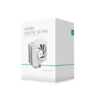 DeepCool CPU Cooler - AK400 DIGITAL SE WH (28 dB; max, 117,21 m3/h; 4pin csatlakozó, 4 db heatpipe, 12cm, PWM)