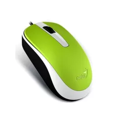   Genius Egér - DX-120 (Vezetékes, 1000 DPI, 3 gomb, USB, zöld)