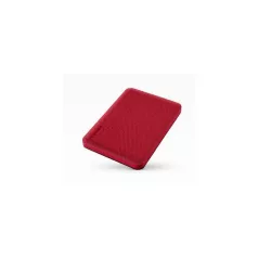   Toshiba Külső HDD 2.5" - 1TB Canvio Advance Piros (USB3.0; ~5Gbps; NTFS/HFS+; Mac kompatibilis)