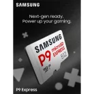 Samsung MicroSD kártya - 512GB MB-MK512T/WW (P9, Class10, PCIe Gen3.0x1, NVMe 1.3, SD 7.1, UHS-I)