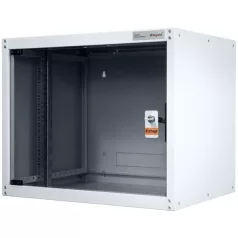   Legrand Rackszekrény - 19" fali kivitel (16U, 805x600x450, szürke,egyrekeszes, üvegajtós, készre szerelt, max.65 kg)