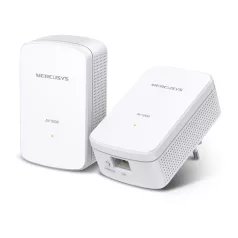   Mercusys Powerline adapter Kit - MP500 KIT (1x1Gbps; 1Gbps adatátvitel; 128-bit AES, QoS,Max 300m)